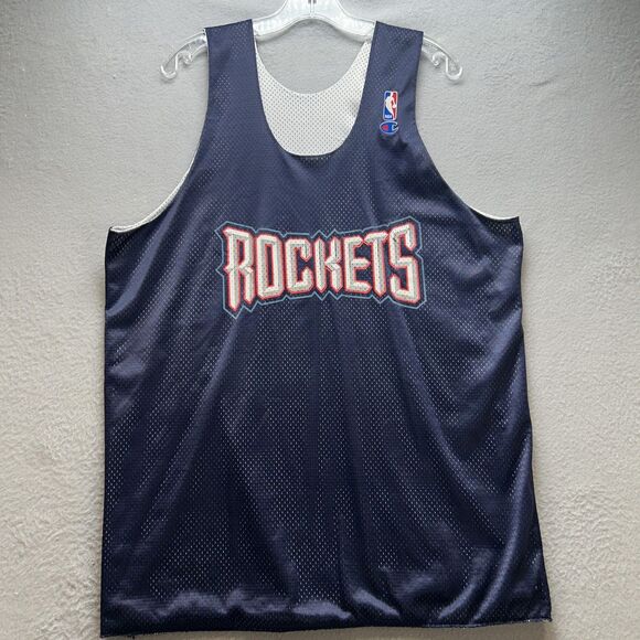Champion Other - Houston Rockets Jersey Mens XXL Navy Blue NBA Basketball Practice Tank
